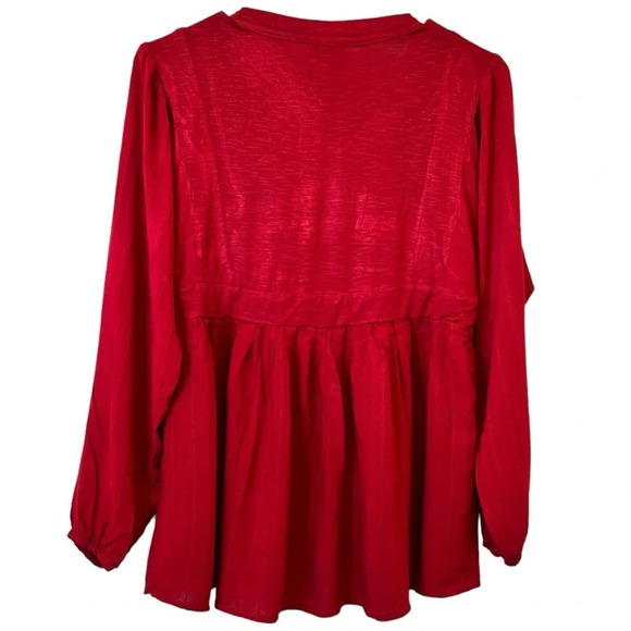 Knox Rose Ladies Vintage Embroidered Long Sleeve Top - Picture 5 of 6